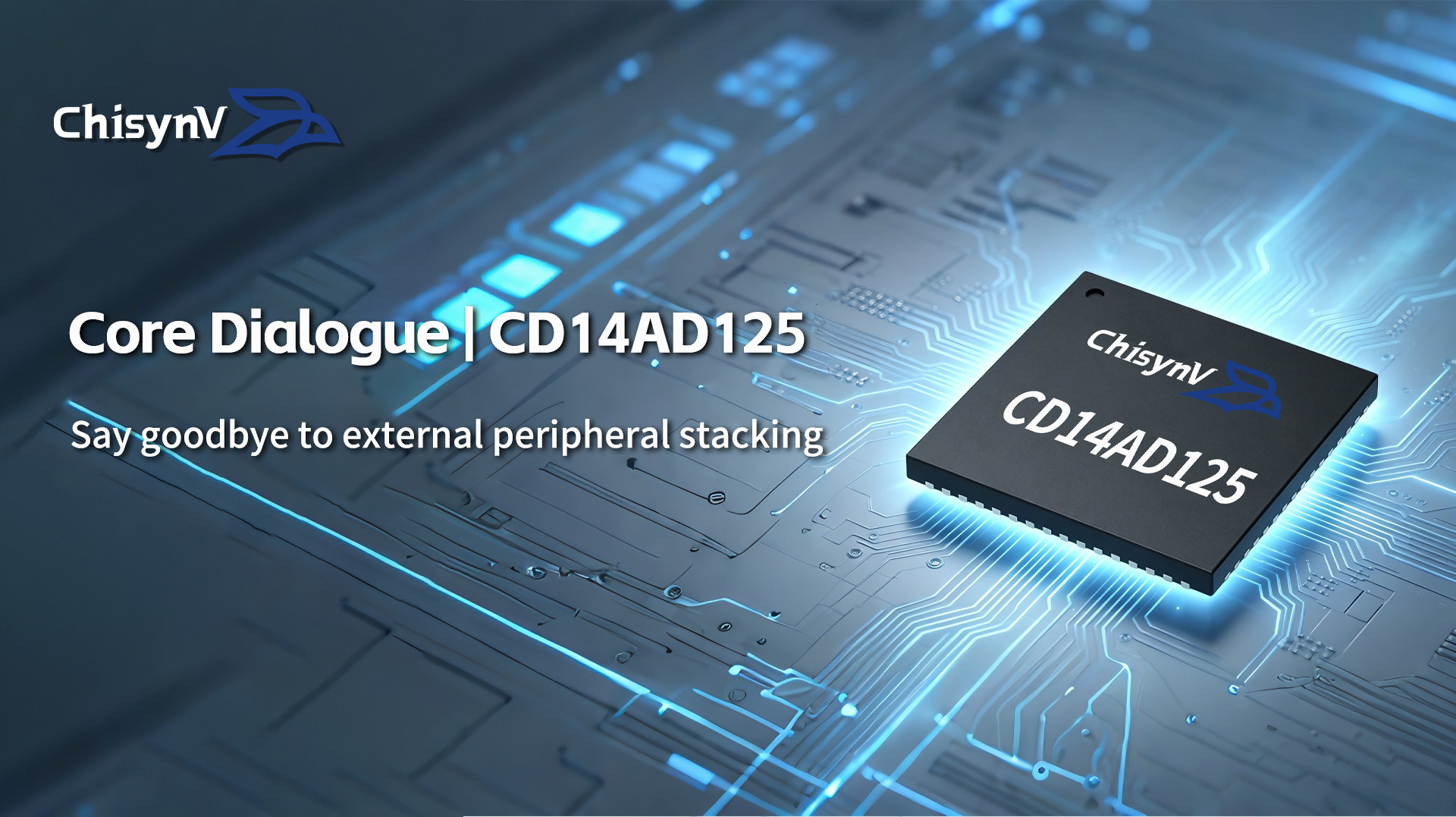 Say goodbye to external peripheral stacking: the ChisynV CD14AD125 – a 14-bit, 125 MSPS single-chip ADC.