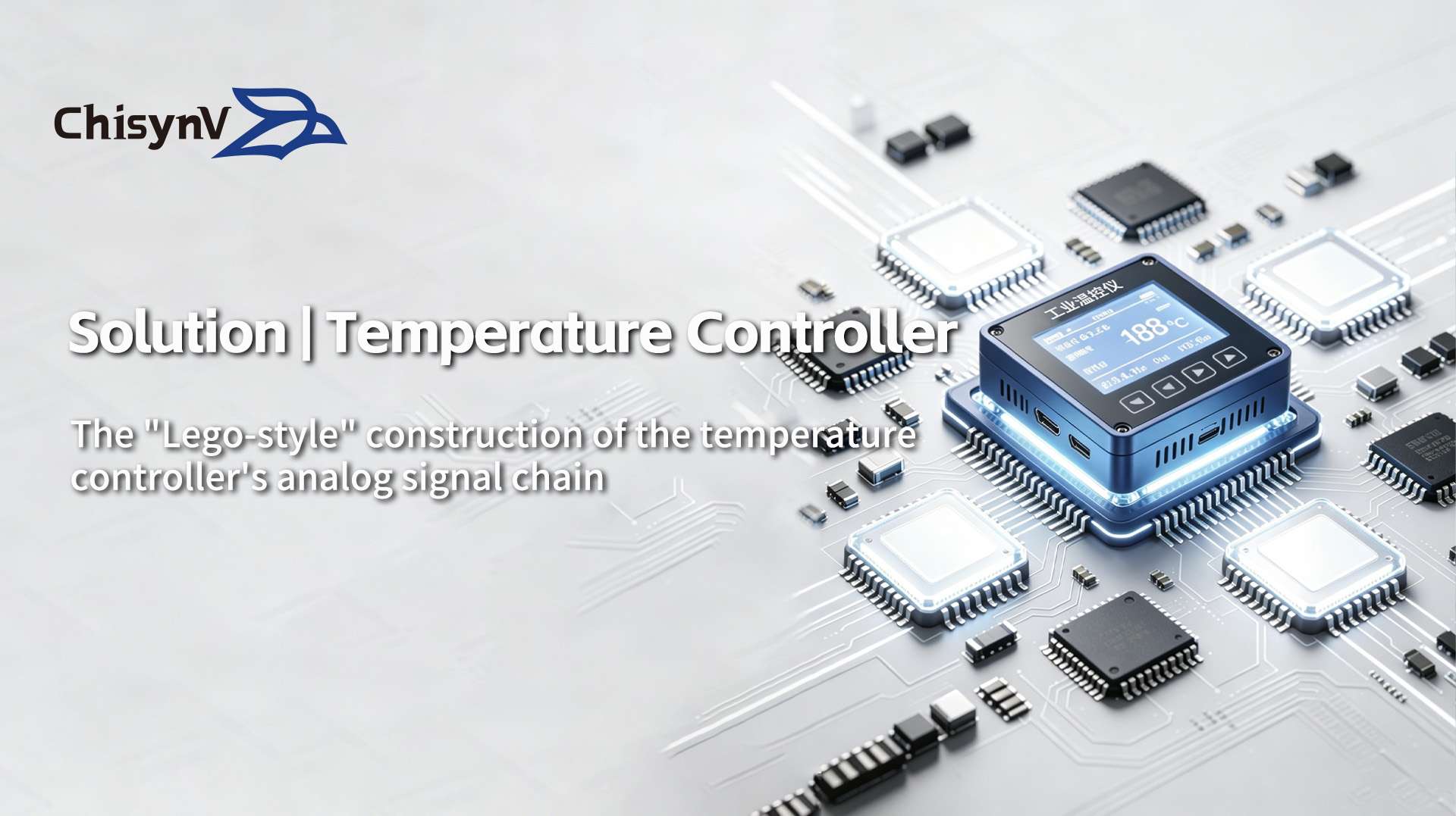 Please keep this guide on the "Lego-style" construction of the temperature controller's analog signal chain.