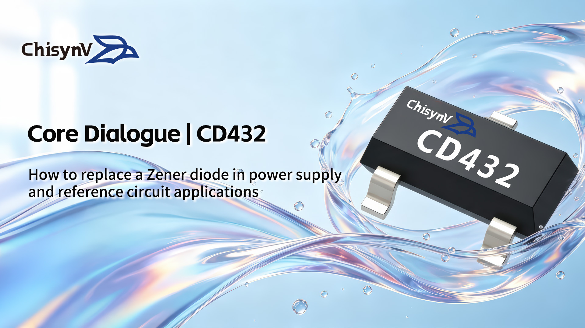 Three-terminal adjustable shunt regulator | CD432 [How to replace a Zener diode in power supply and reference circuit applications]