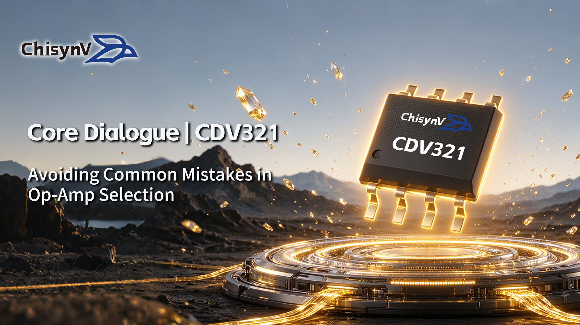 Avoiding Common Mistakes in Op-Amp Selection | In-Depth Analysis of the CDV321 Low-Voltage Rail-to-Rail Device