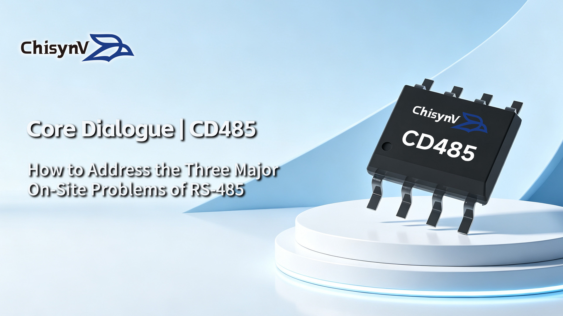 Long-distance bit errors, electrostatic damage to chips, and bus corruption? How does CD485 address these three major challenges in RS-485 field deployments?